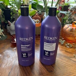 REDKIN BLONDAGE Shampoo and Conditioner Jumbo Size Set. Brand New, Never Used.